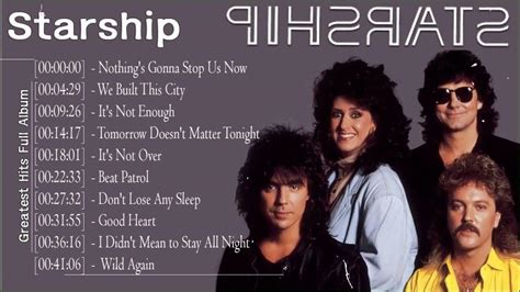starship songs list.